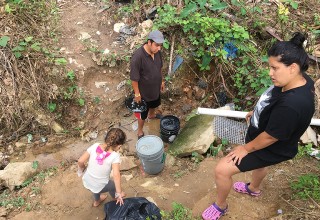 Family Sources Runoff Water to Drink