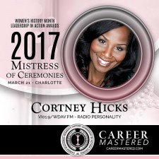 Cortney Hicks, Music Director and Veteran Radio Personality