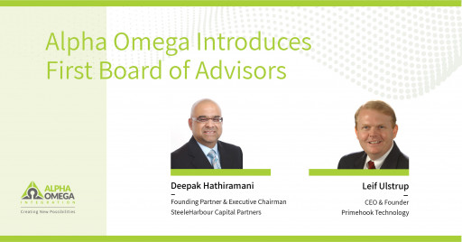 Alpha Omega Announces New Board of Advisors With Inaugural Members Deepak Hathiramani and Leif Ulstrup