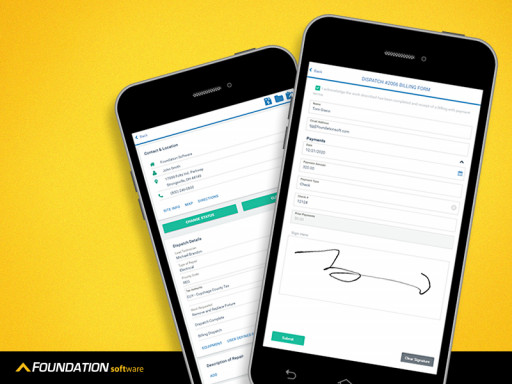FOUNDATION Software, LLC Simplifies On-Site Invoice Processing With New SD Mobile Billings