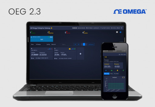 Omega Engineering Announces Launch of the Omega Enterprise Gateway Software 2.3