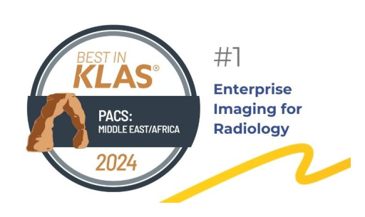 AGFA HealthCare is Ranked Number One Position in 2024 Global Best in KLAS PACS Middle East/Africa Category for the Second Consecutive Year