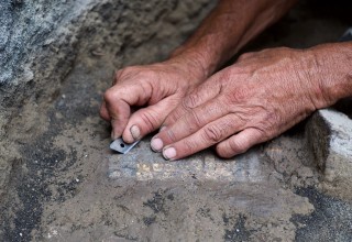 Yehoshua Dray and Roman mosaic