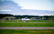 MQ-9B SeaGuardian at Lossiemouth