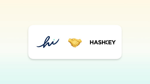 hi Announces Investment from Fintech Fund HashKey Group