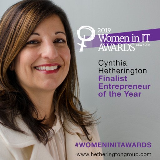 Cynthia Hetherington Shortlisted as Women in IT — NY Entrepreneur of the Year 2019