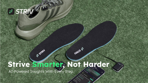 Striv Unveils AI-Powered Insoles to Revolutionize Training and Performance