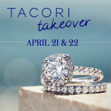 Tacori Takeover Trunk Show Event at BENARI JEWELERS April 21st and April 22nd. Located in Exton and Newtown Square, PA!