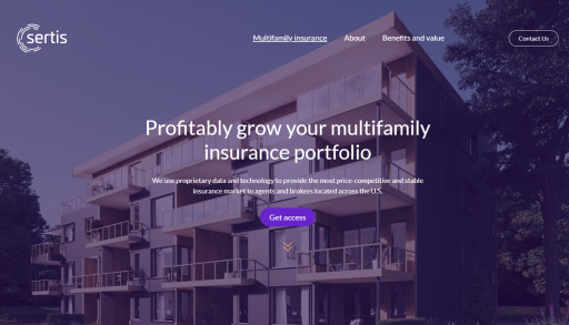 Sertis Secures $3.2M in Funding to Revolutionize the Multifamily Insurance Market