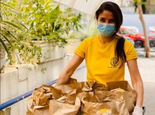 Scientology volunteers in Tel Aviv and other local residents who have joined their project have reached 2,764 families and individuals with needed help