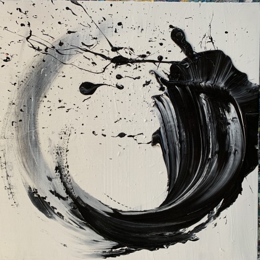 Tyler Barnett Exhibits His Post-Meditative Enso Paintings at bG Gallery in Santa Monica