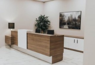 Reception desk