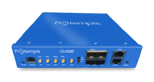 Protempis Unveils Thunderbolt GM330 PTP Grandmaster Clock