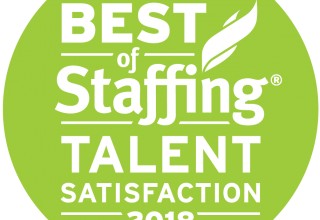 2018 Best of Staffing Talent Satisfaction Award