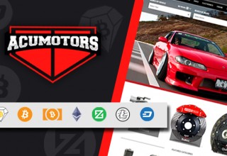 Acumotors.com Supported Cryptocurrencies