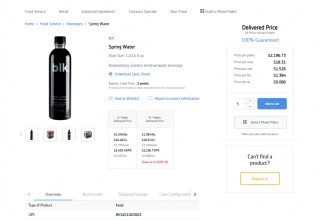 blk water on epallet.com