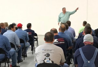 Jack Deichl, President of Reedy Industries, at RMC Mechanical Building Launch