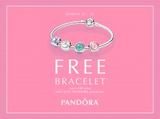 Pandora March Trunk Show and Special Bracelet Offer at Medawar Jewelers