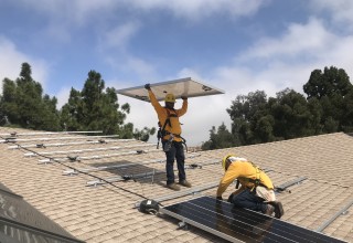 Sullivan Solar Power completed the 41,254-watt installation at the local church 