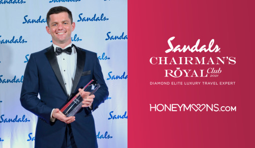 Honeymoons.com Honored at Sandals Resorts Star Awards