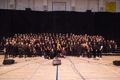 Making a Joyful Noise: Campbell Hall Gospel Choir Reaches Heavenly Heights