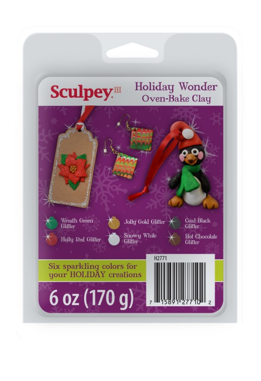 Polyform Products Inc. Limited Edition Sculpey III Holiday Wonder Clay Set