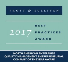 Frost & Sullivan 2017 Best Practices Award to ComplianceQuest