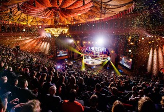 The Scientology New Year's Celebration at the Shrine Auditorium in Los Angeles recognizes a 12-month period of tremendous success and unprecedented expansion for the religion.