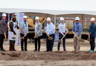 Ground is broken at The Hub student apartments site in Orem, Utah