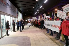 Mental health watchdog group Citizens Commission on Human Rights  at the annual European Psychiatric Congress in Nice, where they demanded  an end to psychiatric abuse.