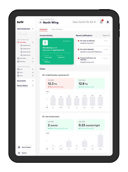 Butlr Announces New Offering to Improve Care, Empower Staff and Solution Providers for Senior Living and Home Health