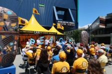 Community and religious leaders welcomed the Scientology Volunteer Ministers 