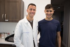 Ziv M. Peled, MD and his patient, Ronny