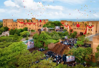 THOUSANDS OF SCIENTOLOGISTS and their guests ring in the New Year in South Africa's Gauteng Province