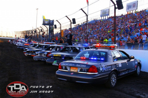 Police Officers Compete in Fourth Annual 'Five O at the Dirty O' — Dirt Oval 66