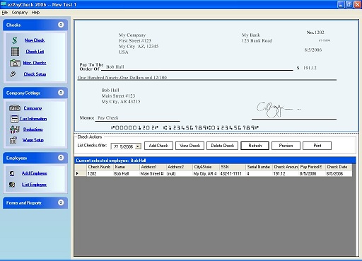 ezpaycheck filing w2