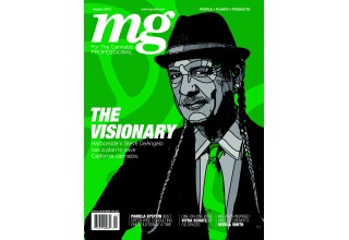 David Flores' January 2018 mg Magazine Cover Artistry