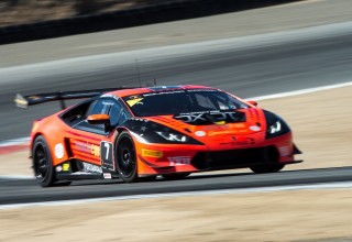 Austin Versteeg on Track in His Huracán Super Trofeo Race Car