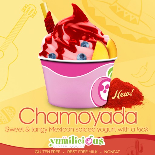 Yumilicious Features Chamoy-Inspired Frozen Yogurt for Cinco De Mayo!