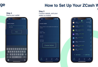 Create your ZEC wallet in a matter of seconds