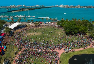 A perfect afternoon for the 26th Annual Coachman Park Easter Egg Hunt organized by Clearwater Community Volunteers