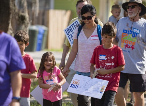 Many Faiths Join in a Walk of Peace