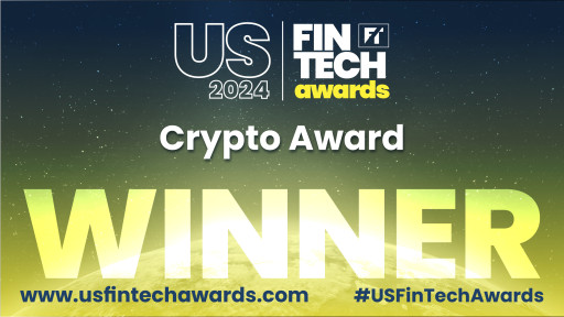 iTrustCapital Wins Crypto Award - US FinTech Awards 2024