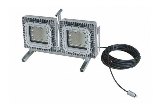 Larson Electronics Releases Explosion-Proof LED Light, Pedestal Stand, CID1, (2) 150W LEDs, Portable