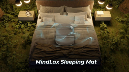 MindLax Sleeping Mat With Vibroacoustic Technology Gently Massages With Sound for Instant Relaxation and Better Sleep
