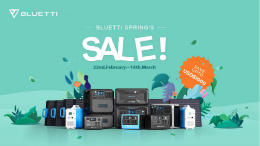 BLUETTI Spring Sale 2022 Kicks Off