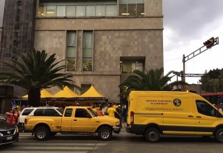 Church of Scientology Mexico is the Los Topos headquarters for the Mexico earthquake response. EMTs, firefighters and other first responders have been using the Church to coordinate activities and take a few hours off before going back out for another eight hours digging through the rubble for survivors.