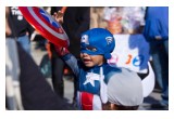 Brooklyn kid in costume for Halloween