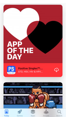 PositiveSingles Recommended by Today at Apple Store