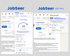 JobSeer vs. JobSeer Mini Size